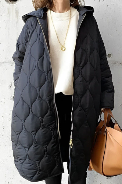 PRISCILLA™ | Parka mit Kapuze und raffinierten Details