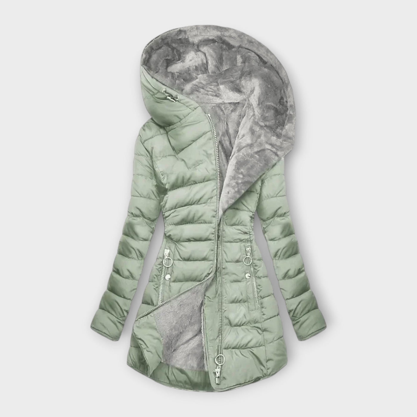BEATRICE™ | WARME JACKE MIT ÖKO-FELL-FUTTER