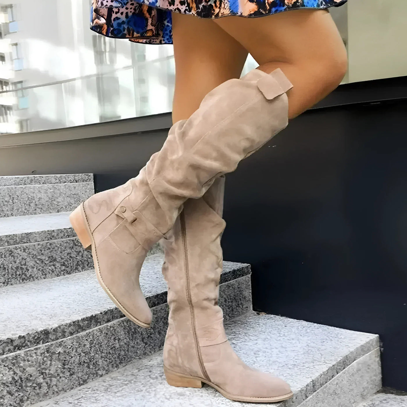 Siona | Wildlederstiefel
