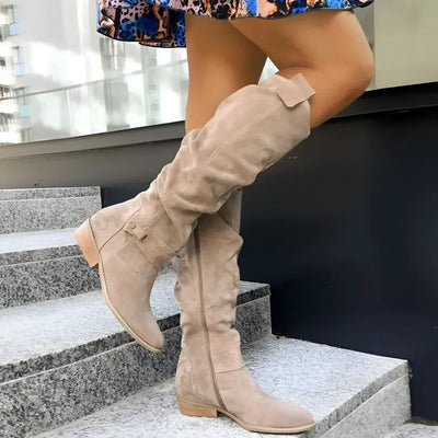 Siona | Wildlederstiefel