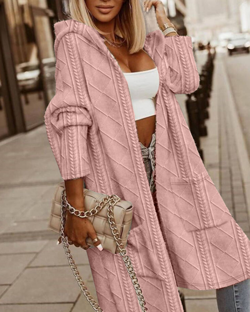 Monalisa | Langer Hoodie Cardigan