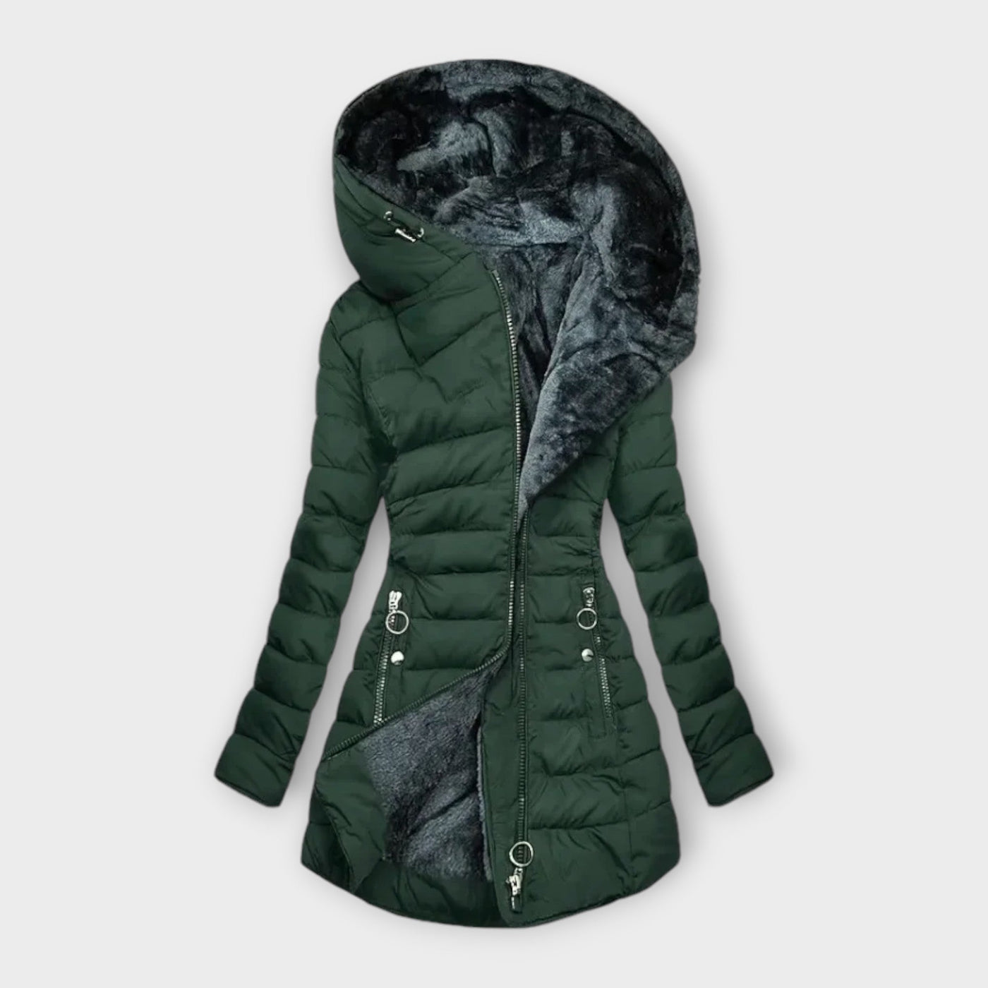 BEATRICE™ | WARME JACKE MIT ÖKO-FELL-FUTTER