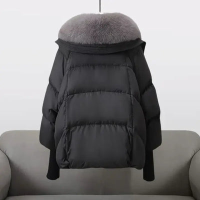 Lina™ - Wintermantel mit luxuriösem Pelzkragen