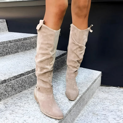 Siona | Wildlederstiefel