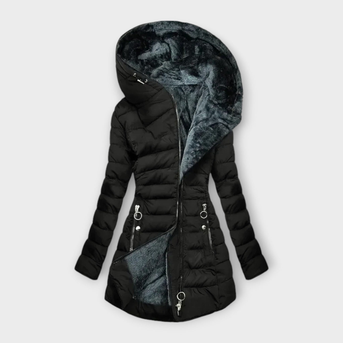 BEATRICE™ | WARME JACKE MIT ÖKO-FELL-FUTTER