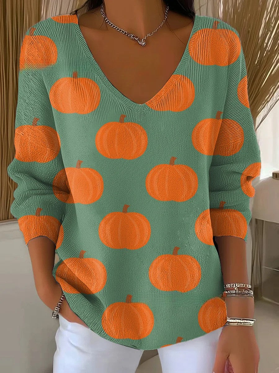 Vivi – Strickpullover mit V-Ausschnitt
