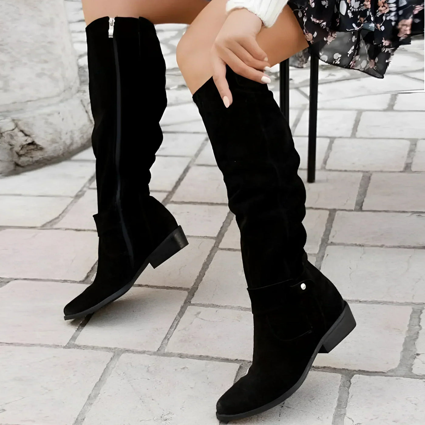 Siona | Wildlederstiefel