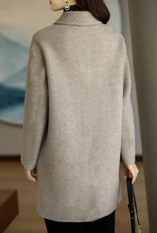 Elisa | Damen Woll Wintermantel