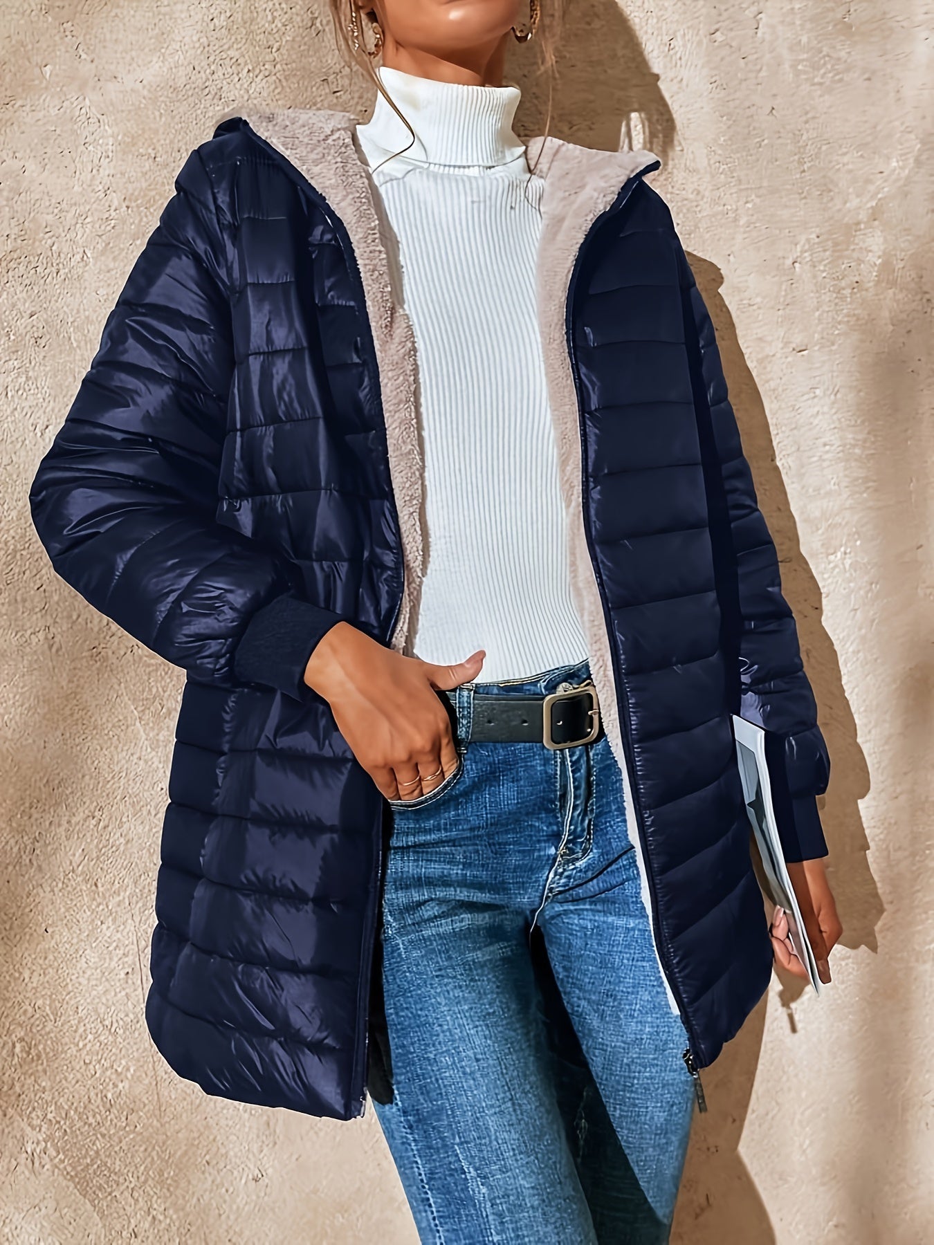 Enrica | Langer Casual-Mantel