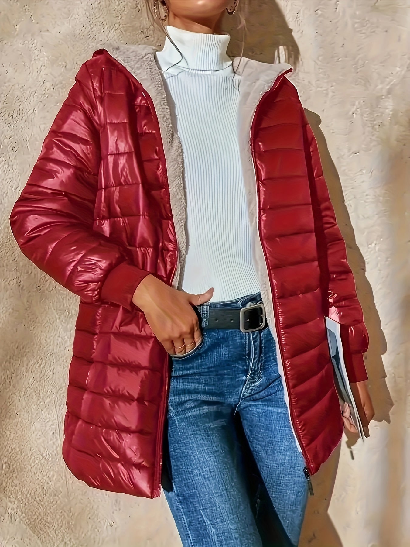 Enrica | Langer Casual-Mantel