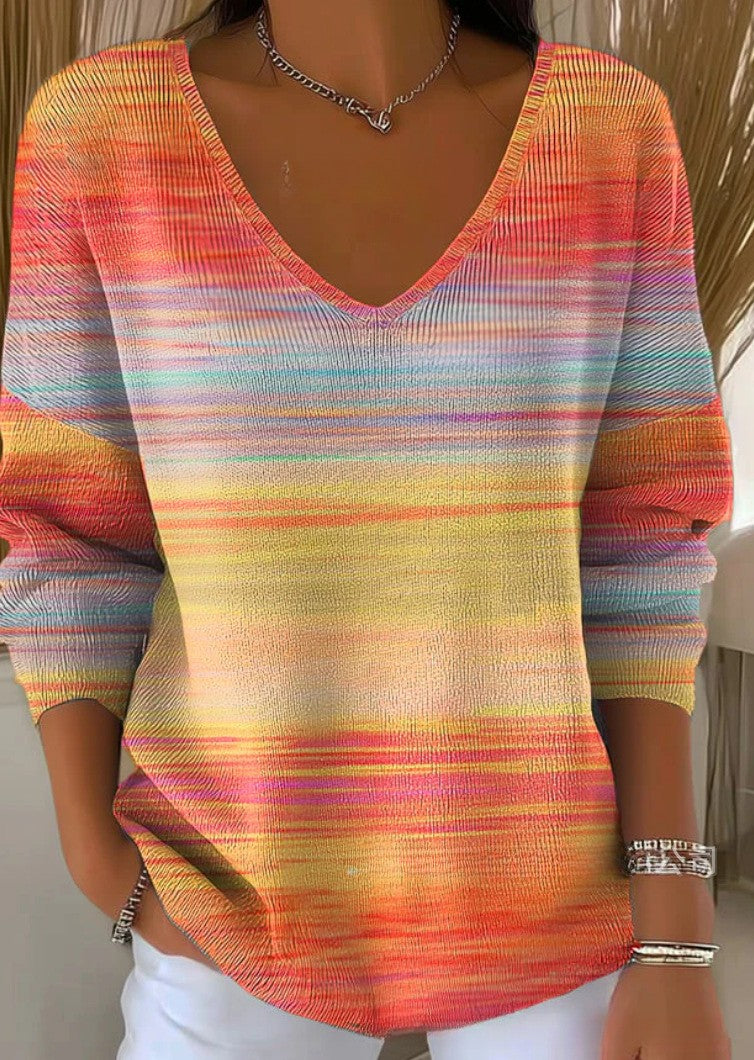 Livia – Pullover mit V-Ausschnitt