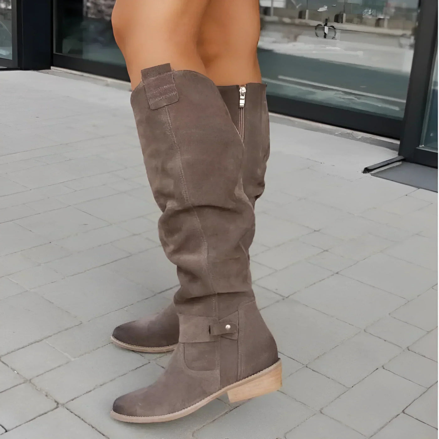 Siona | Wildlederstiefel
