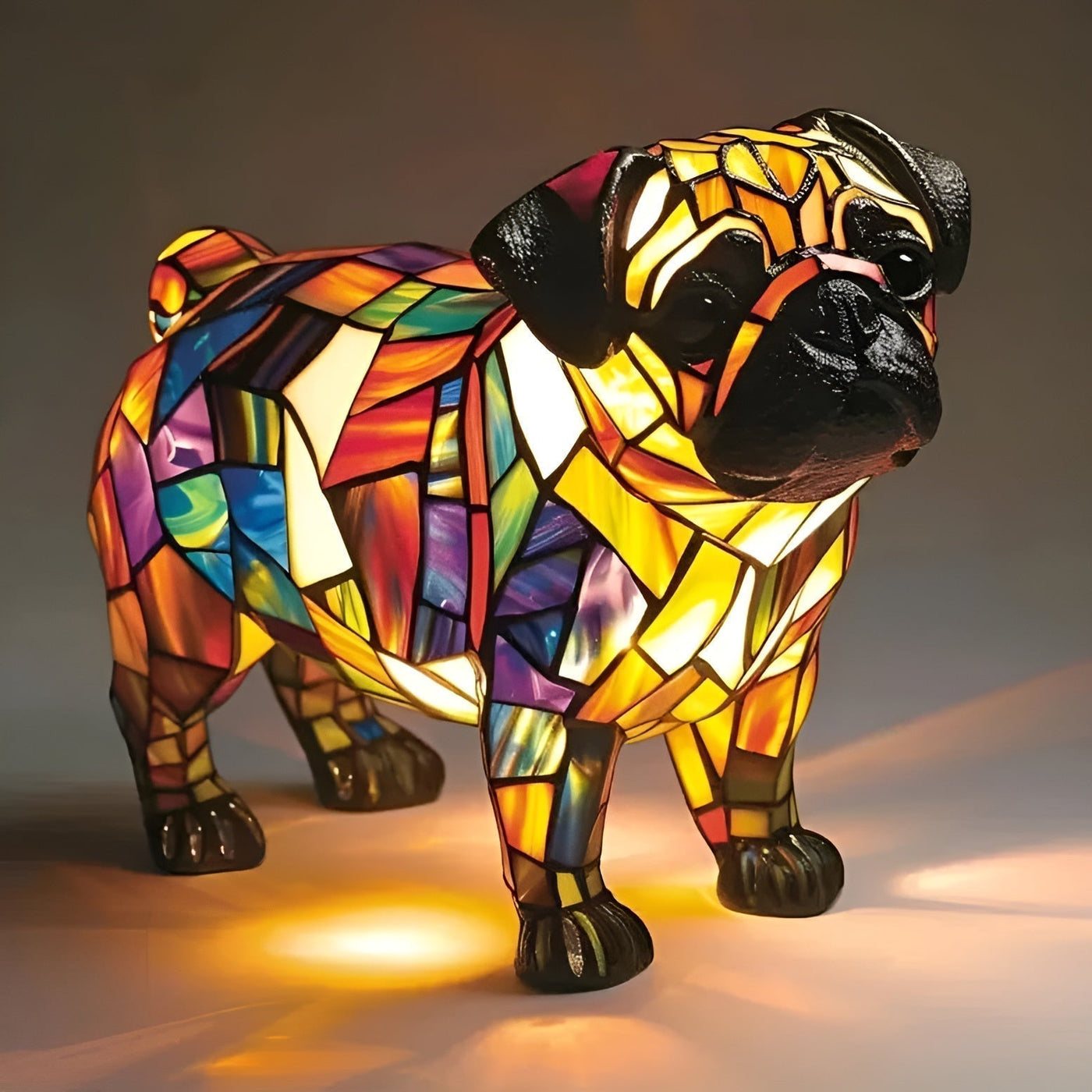 Praline – Lampe des Glücks für den Mops