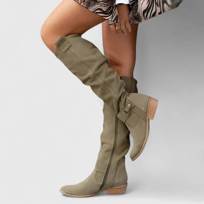 Quinn | Knielange Stiefel