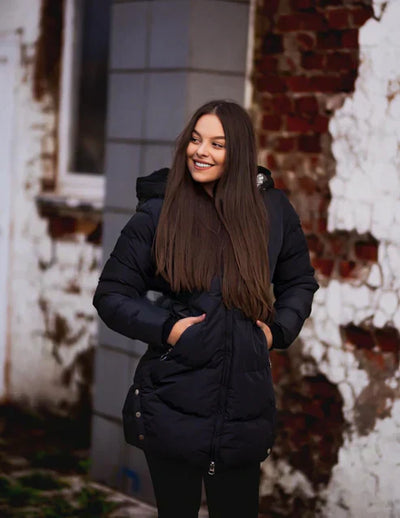 BEATRICE™ | WARME JACKE MIT ÖKO-FELL-FUTTER