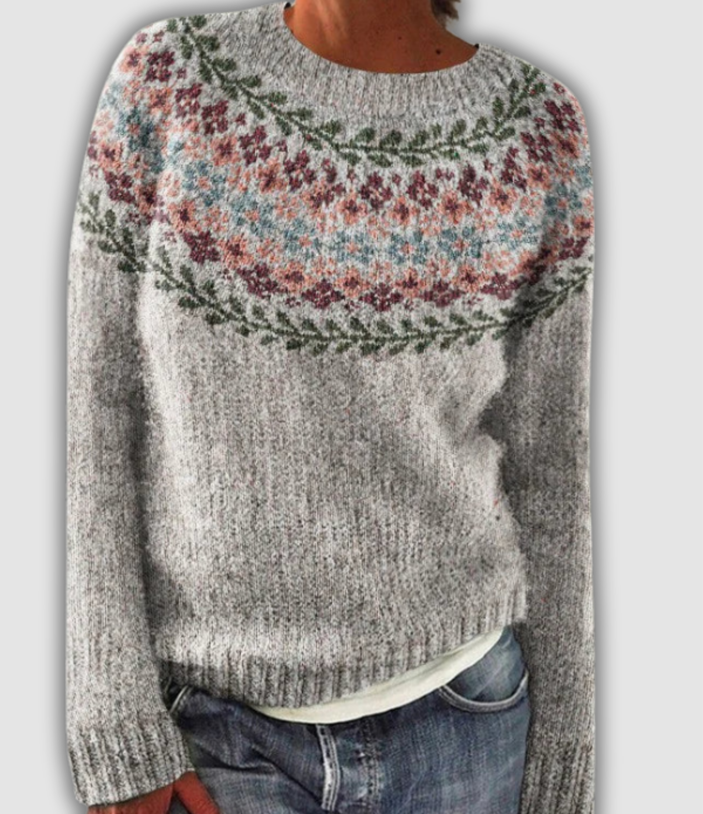 Kaia™ - Gemütlicher Retro-Pullover