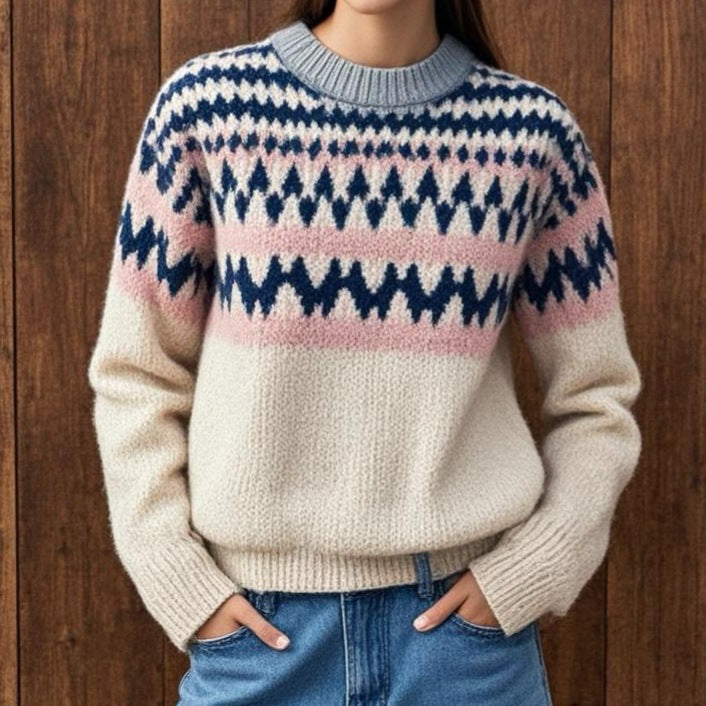 Monika - Bequemer eleganter Pullover