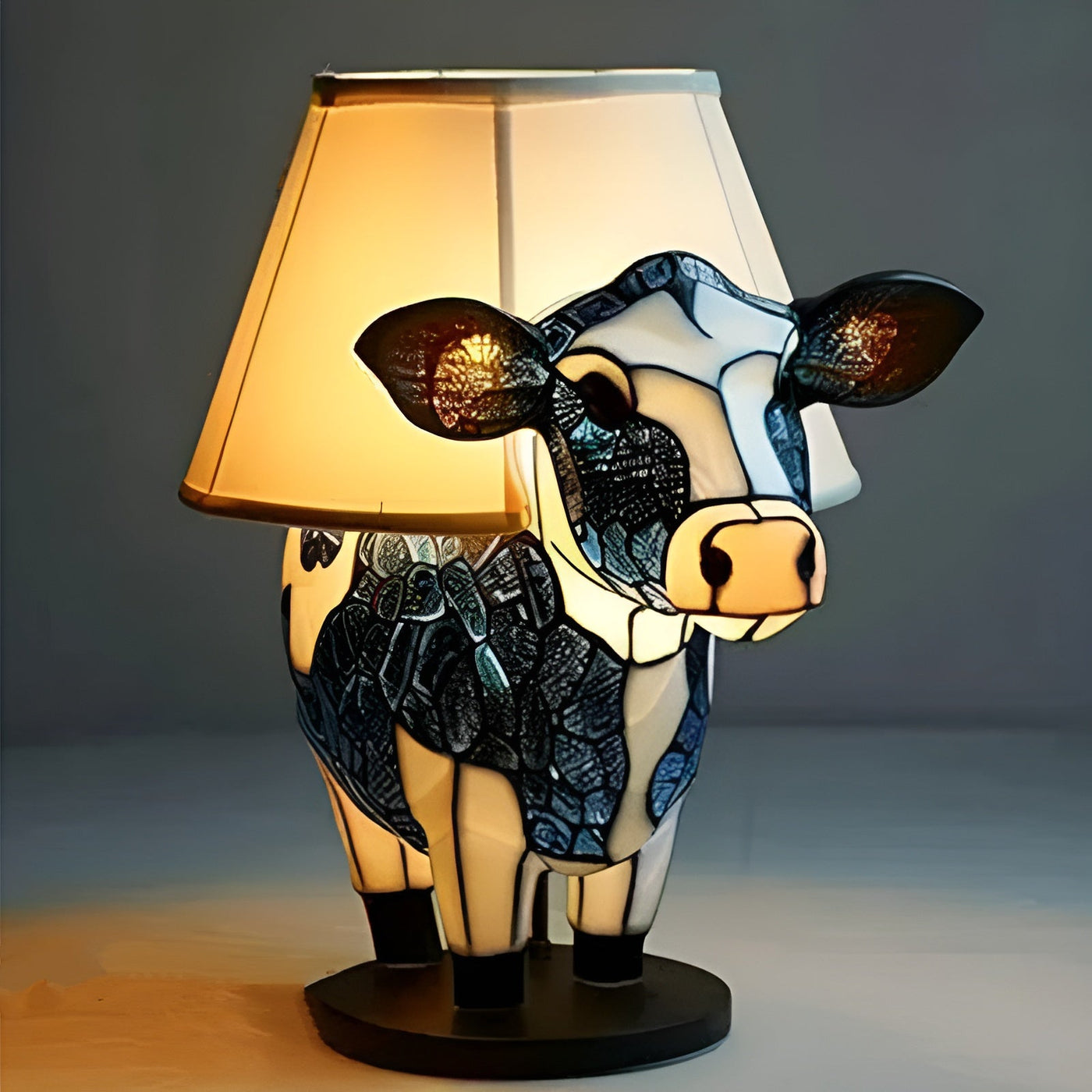 Glocke – Magische Kuhlampe aus buntem Glas