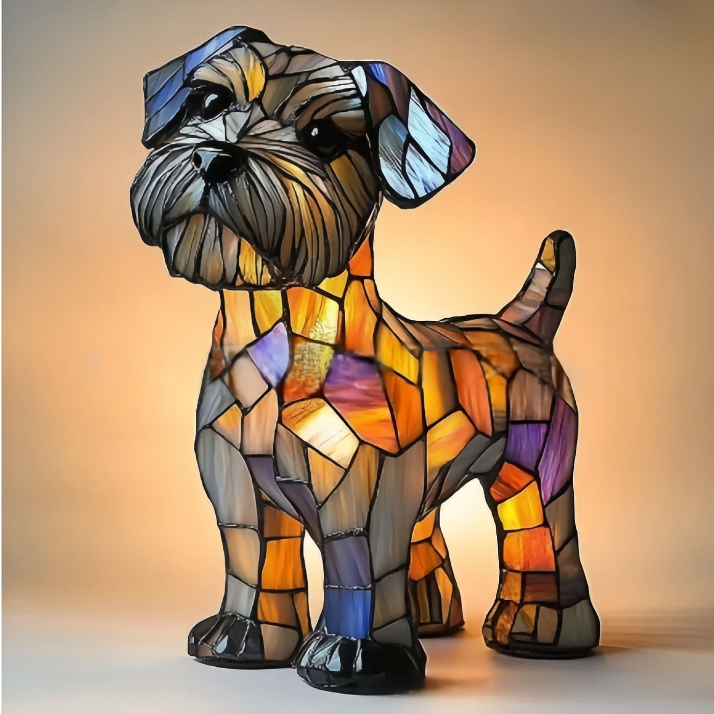 Doudou – Magische Bunte Glaslampe für Hunde