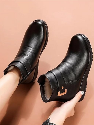 RACHEL WASSERDICHTE WOLLFUTTER ANKLE BOOTS