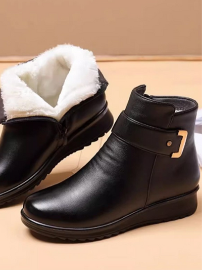 RACHEL WASSERDICHTE WOLLFUTTER ANKLE BOOTS