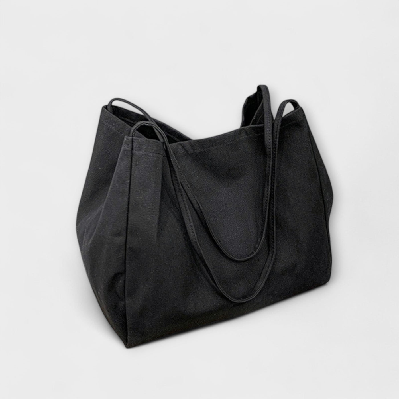 Hochwertige große Canvas-Shopper-Tasche