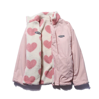Mia™ - Super Bequeme Wendbare Herzjacke (Einzigartige Kollektion)