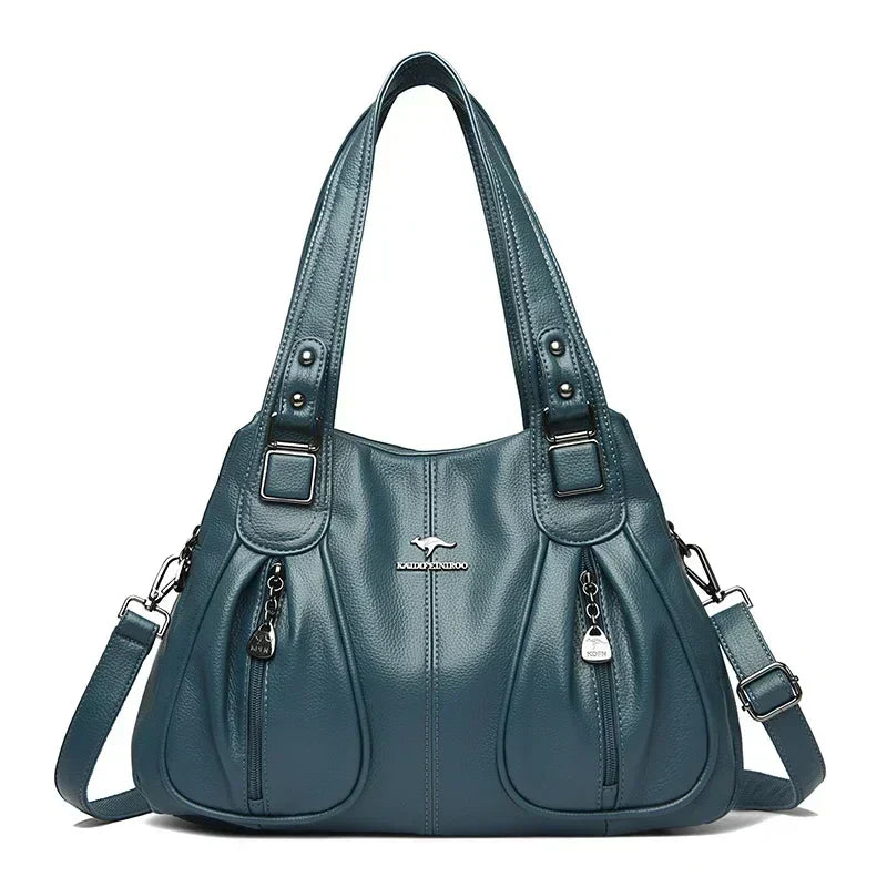 Mirelle Lässige Lederhandtasche
