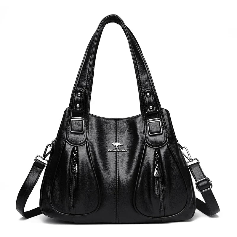 Mirelle Lässige Lederhandtasche