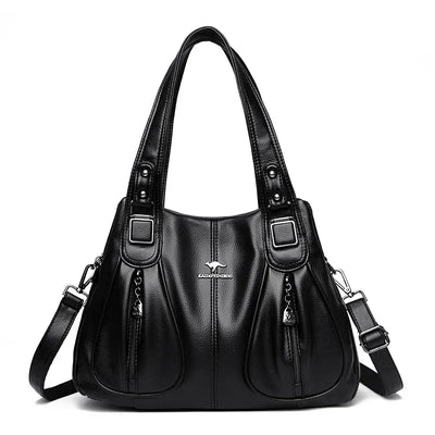 Mirelle Lässige Lederhandtasche