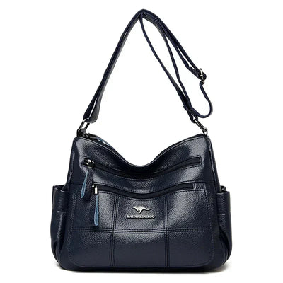 Davina Glattleder-Handtasche