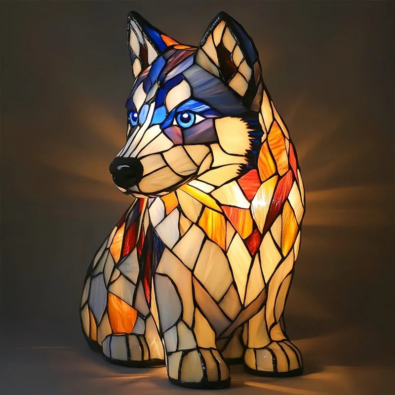 Flocon – Gletscher Husky Look Lampe