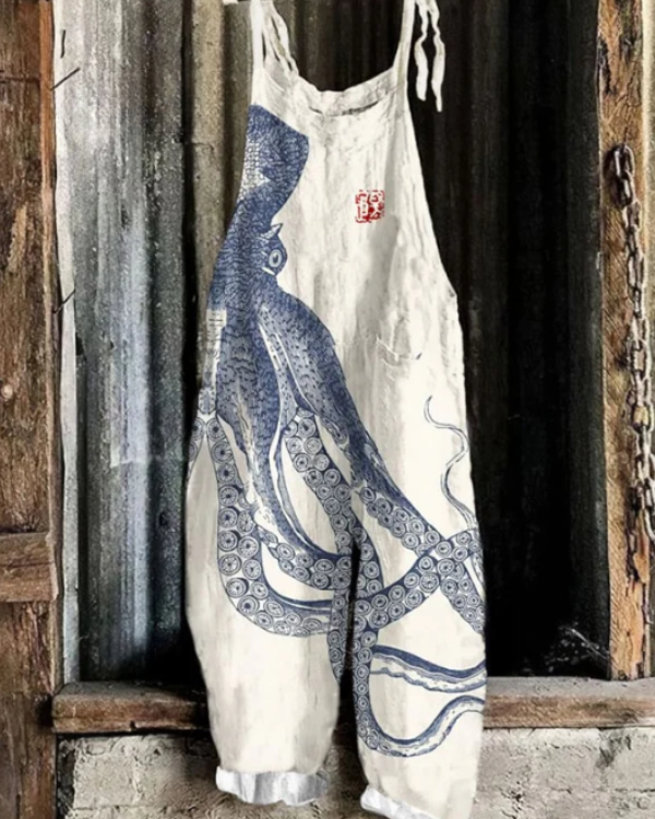Solea | Leichter handwerklicher Overall im Oktopus-Stil