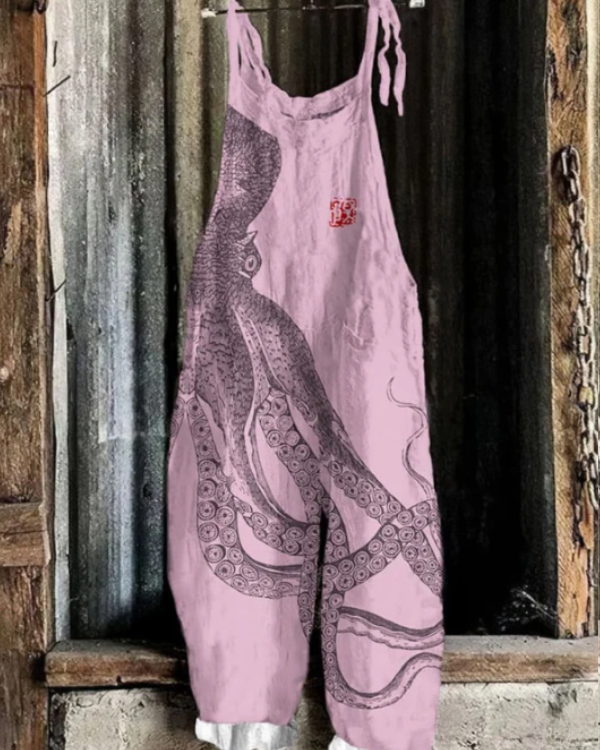 Damen-Jumpsuit - Elegantes Design mit weitem Bein für Komfort und Stil