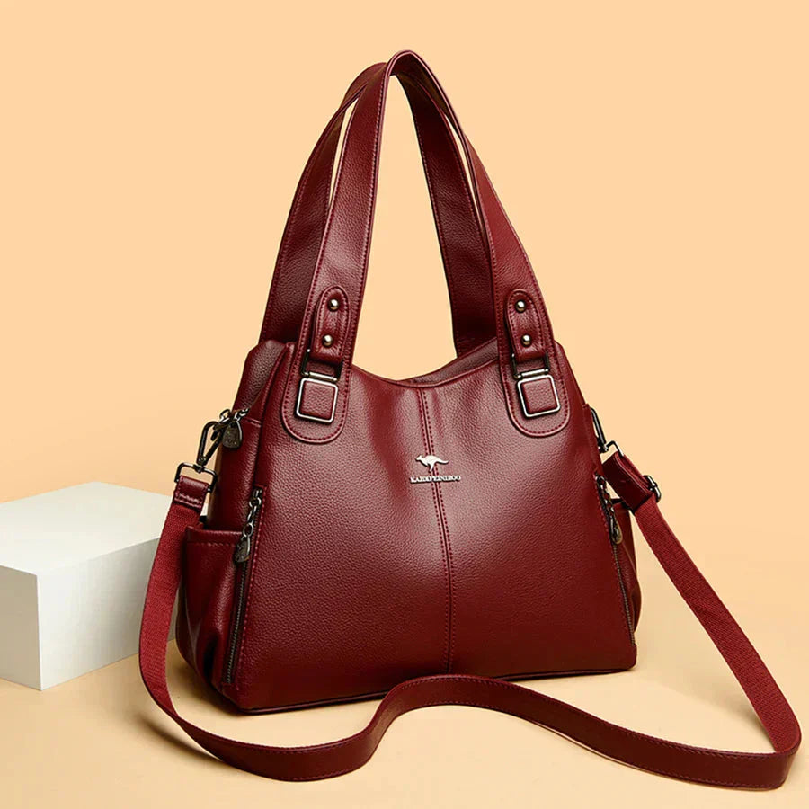 Indien™ Klassische Vintage Leder Schultertasche
