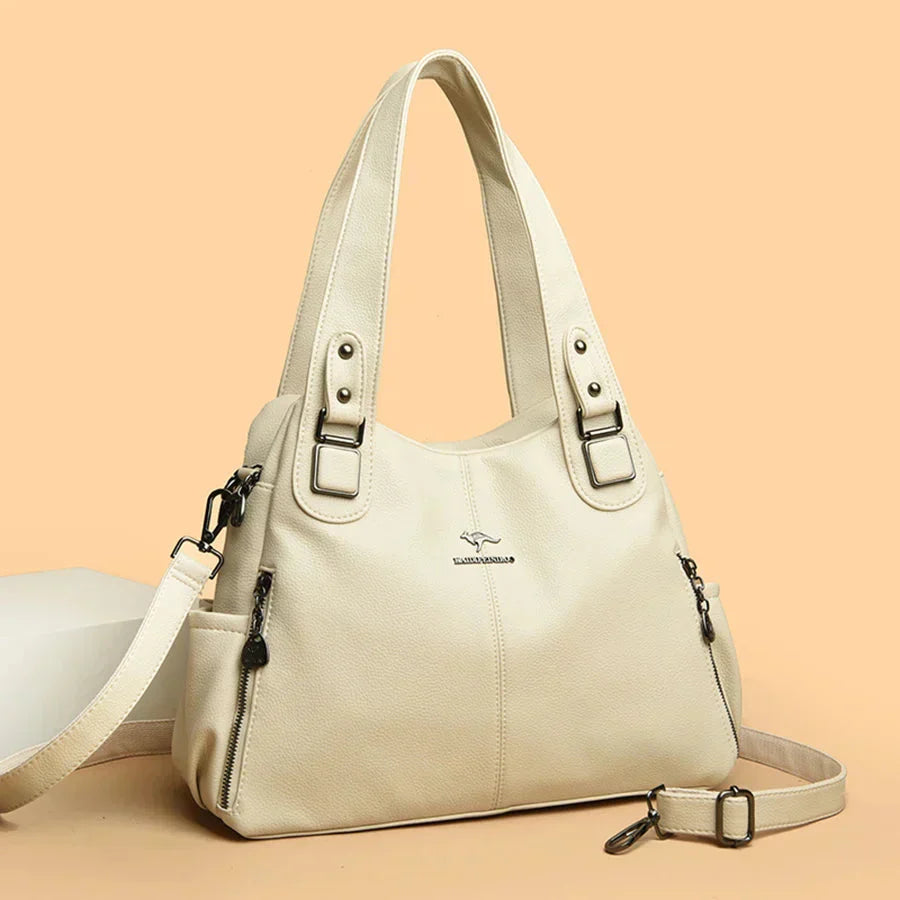 Indien™ Klassische Vintage Leder Schultertasche