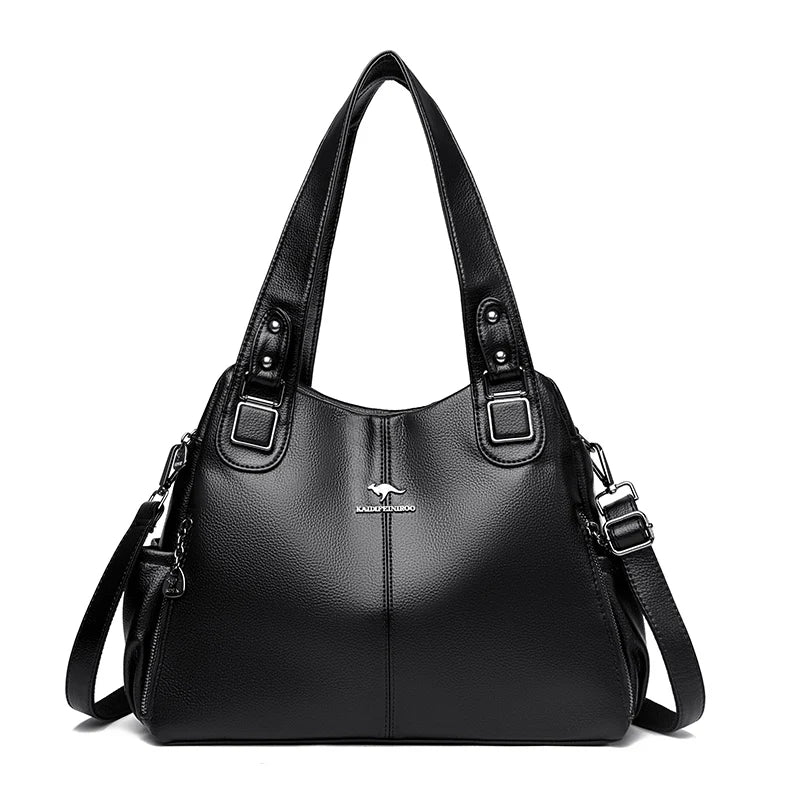 Indien™ Klassische Vintage Leder Schultertasche