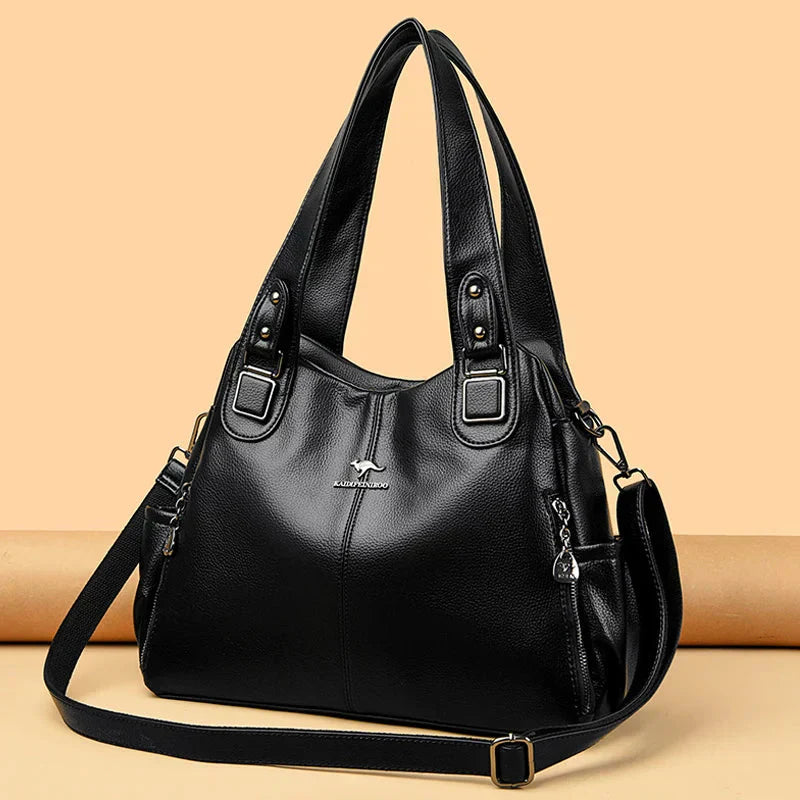 Indien™ Klassische Vintage Leder Schultertasche