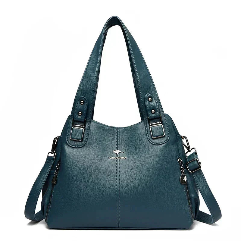 Indien™ Klassische Vintage Leder Schultertasche