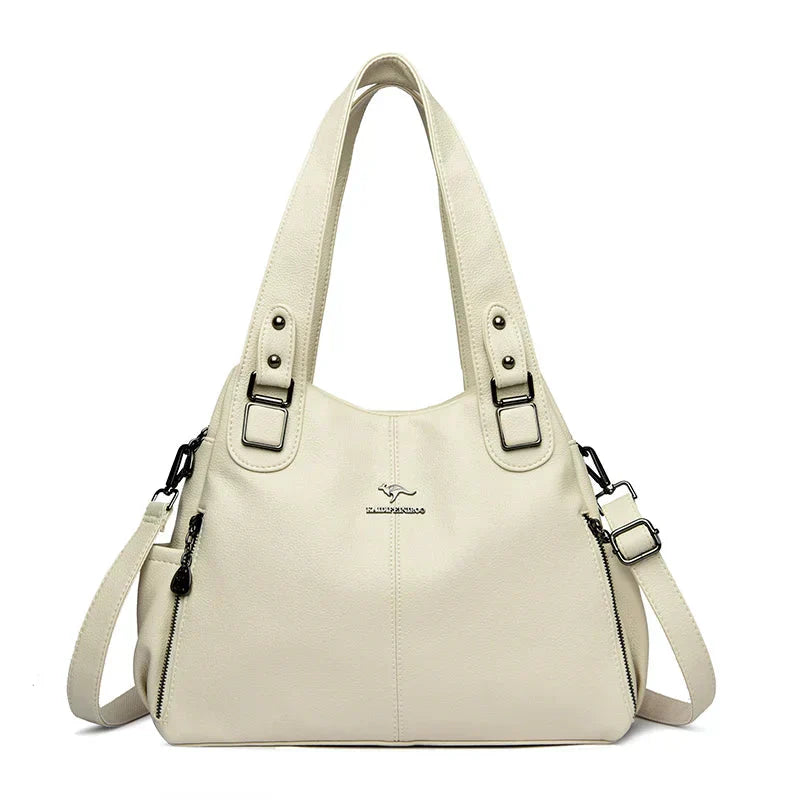 Indien™ Klassische Vintage Leder Schultertasche
