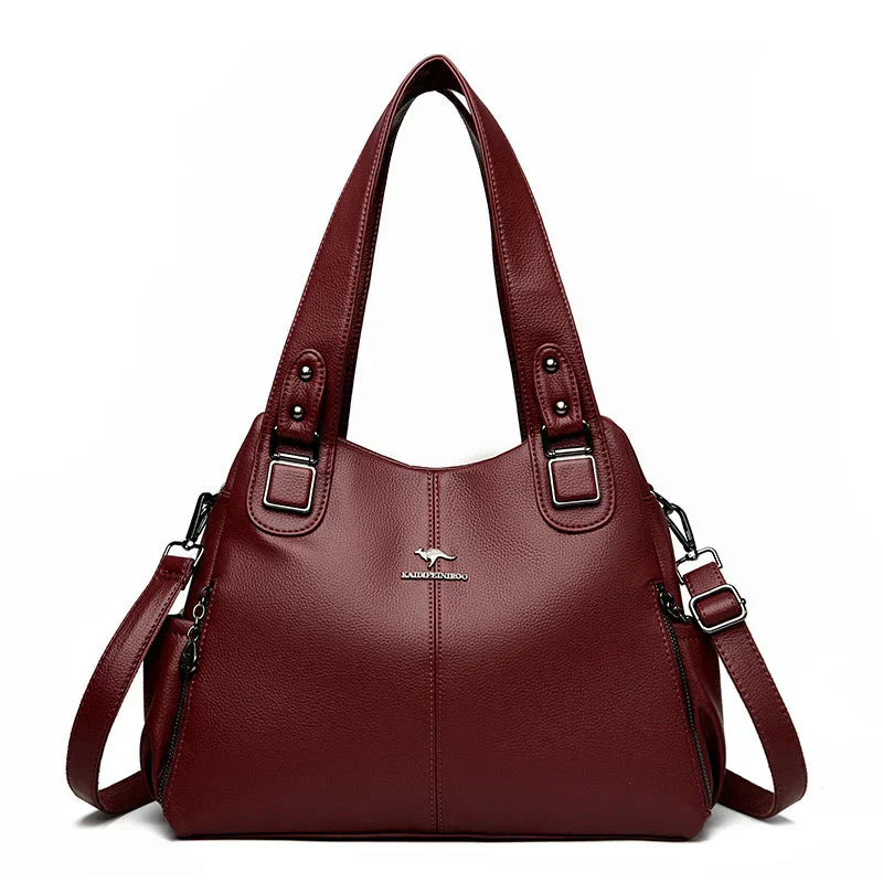 Indien™ Klassische Vintage Leder Schultertasche
