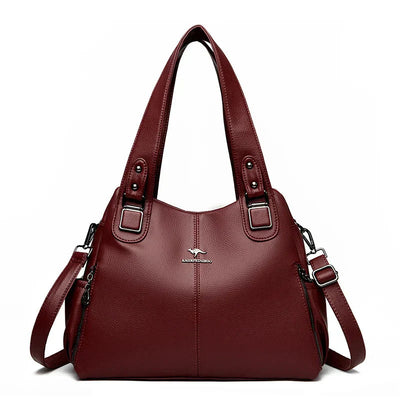 Indien™ Klassische Vintage Leder Schultertasche