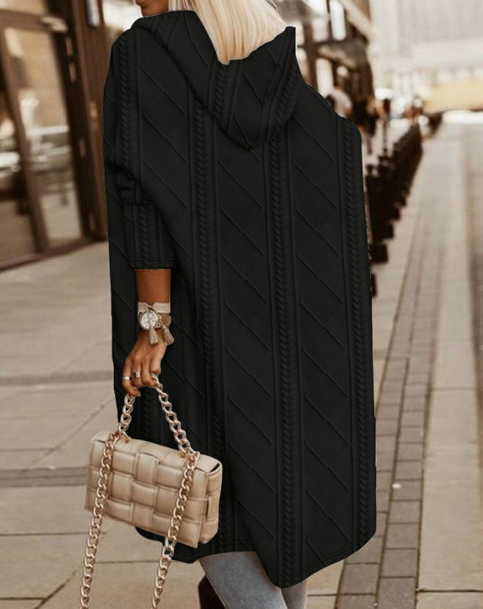 Monalisa | Langer Hoodie Cardigan