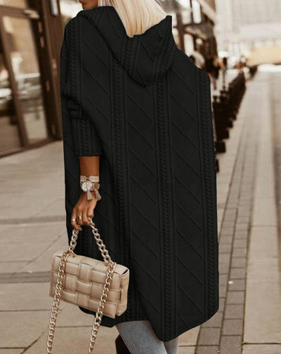 Monalisa | Langer Hoodie Cardigan
