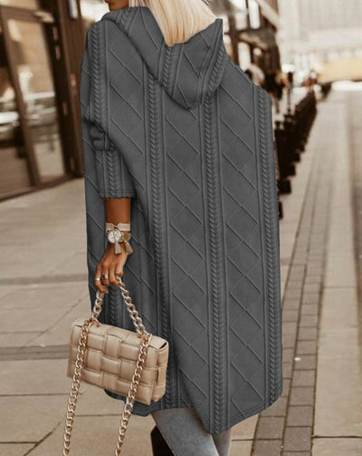 Monalisa | Langer Hoodie Cardigan
