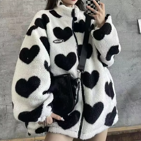 Mia™ - Super Bequeme Wendbare Herzjacke (Einzigartige Kollektion)