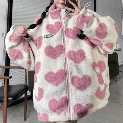 Mia™ - Super Bequeme Wendbare Herzjacke (Einzigartige Kollektion)
