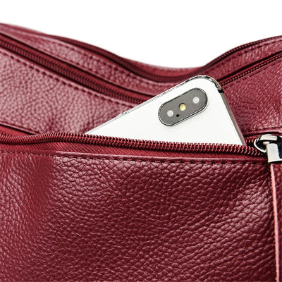 Zari Luxus Leder Tasche