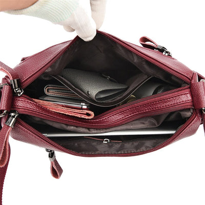 Zari Luxus Leder Tasche
