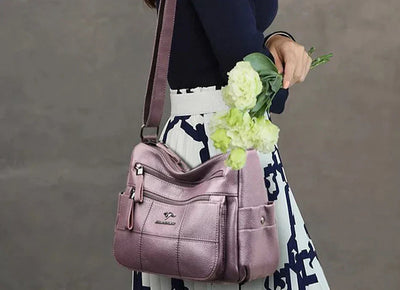 Zari Luxus Leder Tasche
